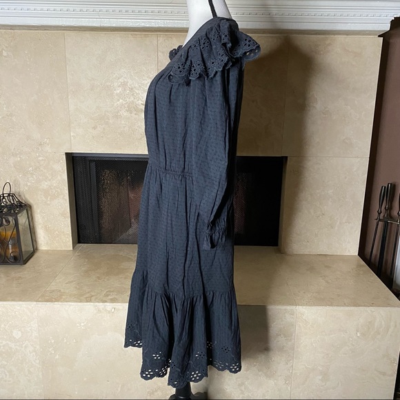 NWOT Universal Thread Ruffle Long Sleeve Dress L - Picture 9 of 15